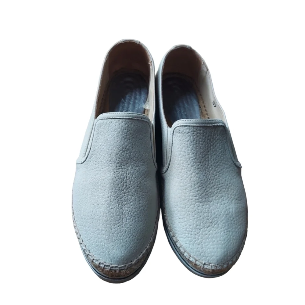 37/7‎ Jimmy Choo cream loafers